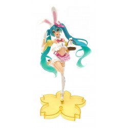 Vocaloid Hatsune Miku Orejas De Conejo Figura En Bolsa (Entrega Inmediata)