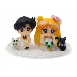 Pretty Guardian Sailor Moon Boda Serena & Tuxedo En Caja (Entrega Inmediata)