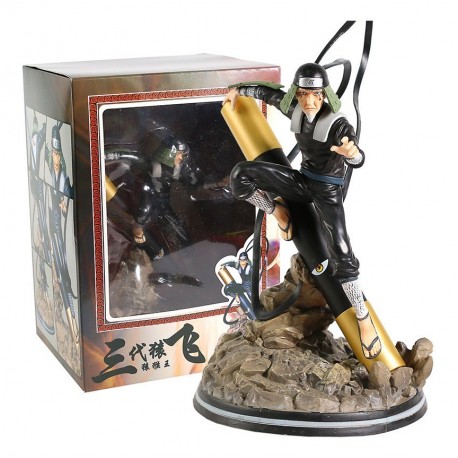 Naruto Shippuden Hokage Sarutobi Hiruzen Figura En Caja (Entrega Inmediata)