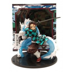 Kimetsu No Yaiba Demon Slayer Tanjiro Kamado Figura En Caja (Entrega Inmediata)
