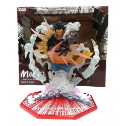 One Piece Monkey D Luffy Gear 4 Leo Bazooka Figura En Caja (Entrega Inmediata)
