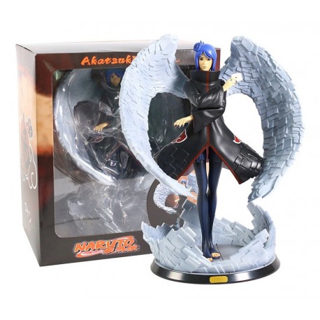 Naruto Shippuden Akatsuki Konan Figura En Caja (Entrega Inmediata)