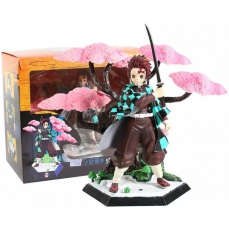 Kimetsu No Yaiba Demon Slayer Tanjiro Kamado Figura En Caja (Entrega Inmediata)