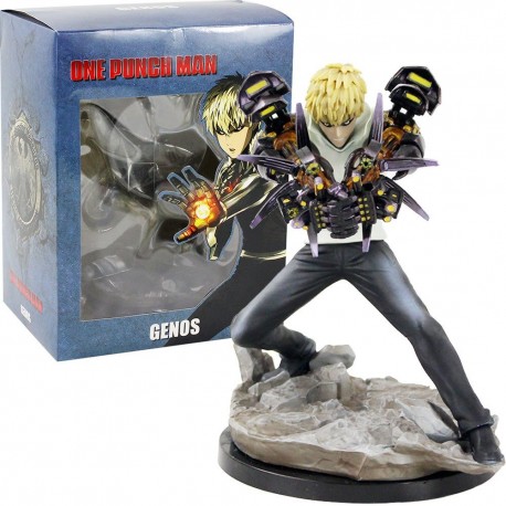 One Punch Man Genos Figura En Caja (Entrega Inmediata)