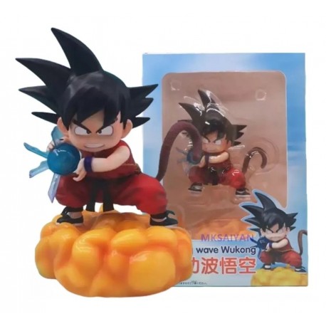 Dragon Ball Z Qigong Wave Wukong Son Kid Goku Figura En Caja (Entrega Inmediata)