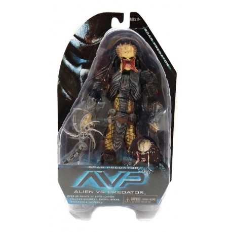 Depredador Avp Scar Predator Figura En Blíster Nueva (Entrega Inmediata)