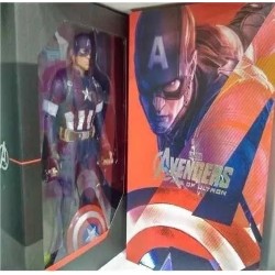 Capitan America Muñeco De Colección Marvel Advengers (Entrega Inmediata)