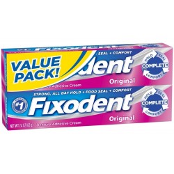 Adhesivo Fixodent Para Dentadura Postiza Envio Ya (Entrega Inmediata)
