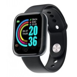 Reloj Pulsera Inteligente Y68 Smartband Ritmo Cardiaco Pasos (Entrega Inmediata)