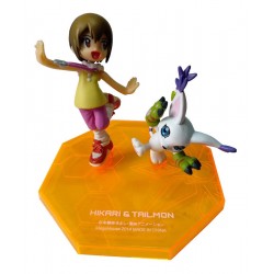 Digimon Figura Gatomon (tailmon)/ Kari (hikari) (Entrega Inmediata)