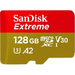 Sandisk Extreme Memoria Micro Sd 128 Gb 4k Clase 10 U3 A2 (Entrega Inmediata)