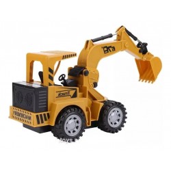 Retro Excavadora Control Remoto Juguete Escala 1:32 Rc Juego (Entrega Inmediata)