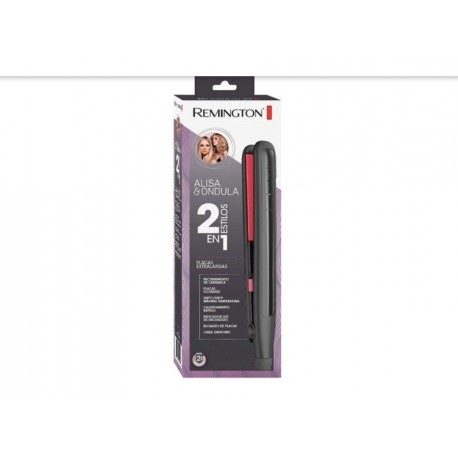 Plancha Cabello Placas Ceramica Alisa Y Ondula (Entrega Inmediata)