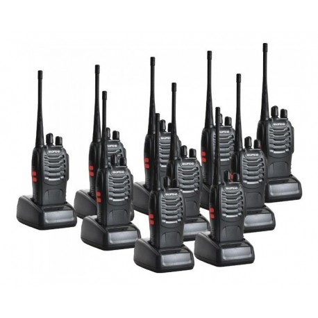 Radios Teléfono Baofeng Bf888s 2 Vias Paquete X 10 Original (Entrega Inmediata)