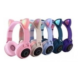 Diadema Audifono Bluetooth Orejas Gatito Gato Garantizada (Entrega Inmediata)
