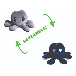 Pulpo Reversible De Peluche Felpa Variedad De Colores (Entrega Inmediata)