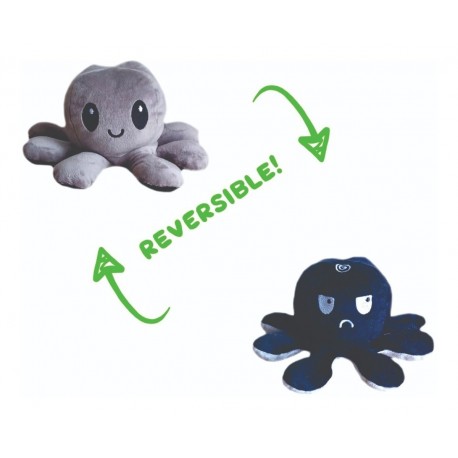Pulpo Reversible De Peluche Felpa Variedad De Colores (Entrega Inmediata)