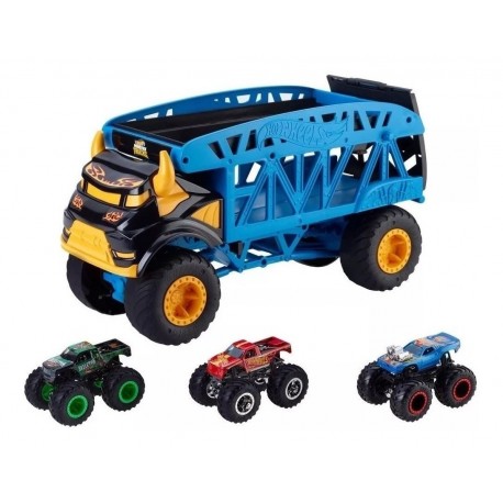 Autos Monster Truck Trucks Monster Mover Incluye 3 Autos (Entrega Inmediata)