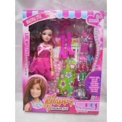 Muñeca Con Accesorios De Belleza Fashion Juguete Niña (Entrega Inmediata)