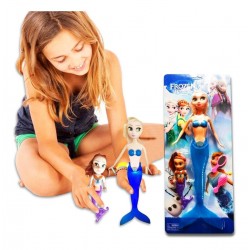 Frozen Sirena Muñecas Juguete Niñas Jugueteria Accesorios (Entrega Inmediata)
