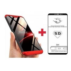 Estuche Protector Xiaomi Mi A2 Tipo 360° + Vidrio 9h (Entrega Inmediata)