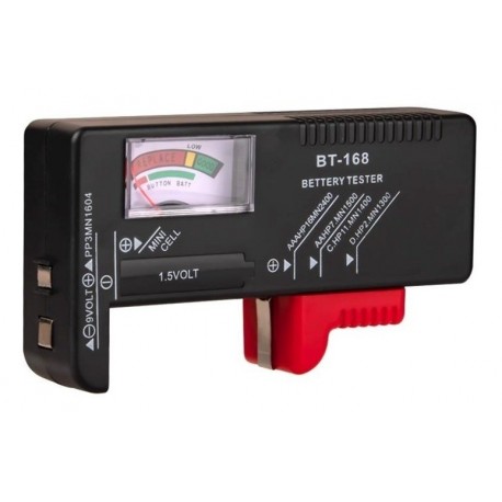 Probador Tester De Carga Baterías 1.5v Aa Aaa C D 9v (Entrega Inmediata)