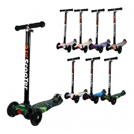 Monopatin Patineta Scooter Para Niño Y Niña Ruedas Con Luces (Entrega Inmediata)