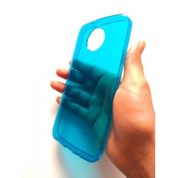 Silicona Tpu Protector Estuche Motorola Moto G5s Plus Azul (Entrega Inmediata)