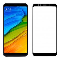 Vidrio Protector Curvo Completo 3d Xiaomi Redmi 5 Plus Negr (Entrega Inmediata)