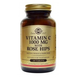 Vitamina C 1000 Mg Con Rose Hips X 100 Tab - Solgar Envio Ya (Entrega Inmediata)