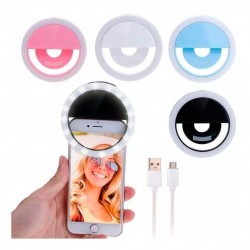 Aro Luz Selfie Recargable Para Celular Fotos Smartphone (Entrega Inmediata)