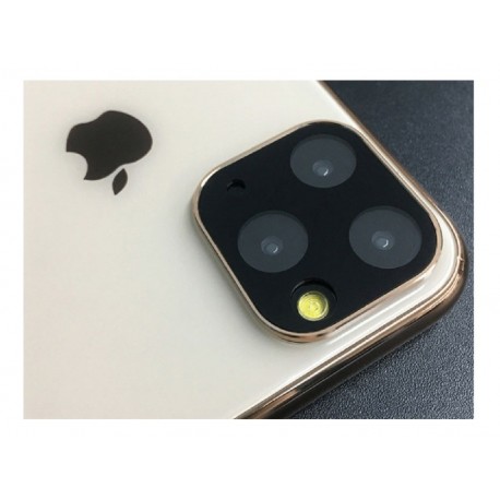 Protector Metal Film Lente Camara iPhone 11 Pro / Pro Max (Entrega Inmediata)