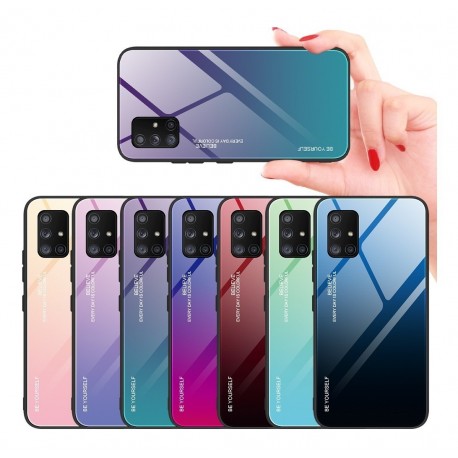 Funda Estuche Bicolor Samsung A21s +vidrio Frontal Y Camara (Entrega Inmediata)
