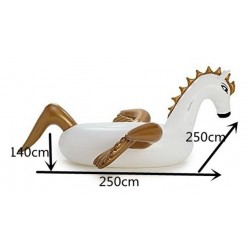 Flotador Piscina Jigante Unicornio Pegaso 250x250x140cm (Entrega Inmediata)