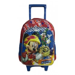 Maleta Ruedas Morral Escolar Disney Mickey (Entrega Inmediata)