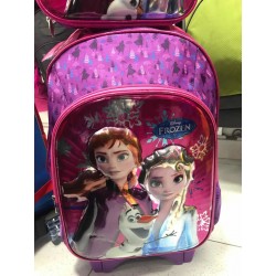 Maleta Morral Escolar Disney Frozen Princesas (Entrega Inmediata)