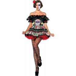 Disfraz Mujer Catrina Halloween (Entrega Inmediata)