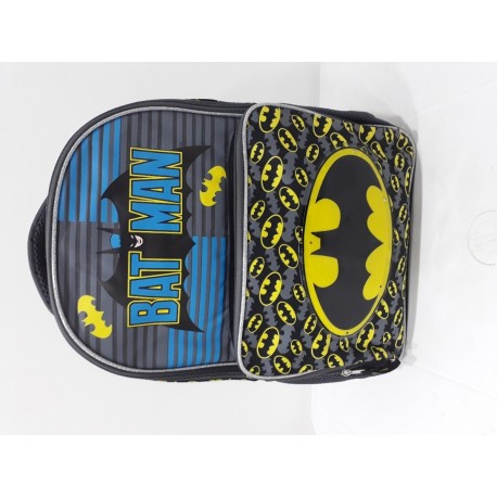 Maleta Morral Escolar Comic Dc Batman Con Luz En Escudo (Entrega Inmediata)