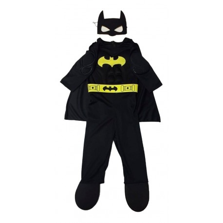 Disfraz Bebe Batman Musculos Halloween (Entrega Inmediata)