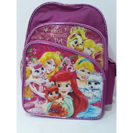 Maleta Morral Escolar Niñas Personajes Princesas (Entrega Inmediata)