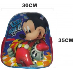 Morral Maleta Escolar Mickey (Entrega Inmediata)