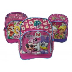Maleta Morral Escolar Niñas Personajes Minie Pequeña (Entrega Inmediata)