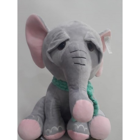 Peluche Elefante De 40 X 20 Con Sonido (Entrega Inmediata)