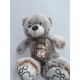 Peluche Oso Con Bufanda De 40 X 30 (Entrega Inmediata)