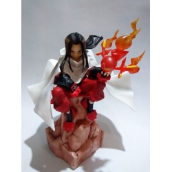 Shaman King Figura Hao Asakura Con El Espíritu De Fuego (Entrega Inmediata)