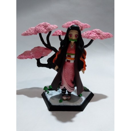 Kimetsu No Yaiba / Demon Slayer Figura Nezuko Arboles (Entrega Inmediata)