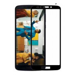 Vidrio Protector Curvo 3d Motorola Moto E5 / G6 Play Negro (Entrega Inmediata)