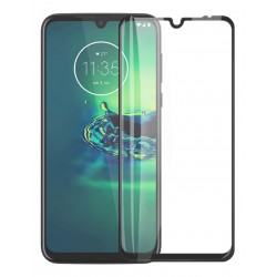 Vidrio Protector Completo Full Cover Motorola G8 / G8 Plus (Entrega Inmediata)