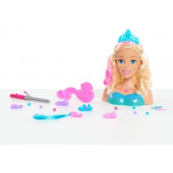 Barbie Peinados Y Sirena Peina 22 Accesorios Original Muñeca (Entrega Inmediata)