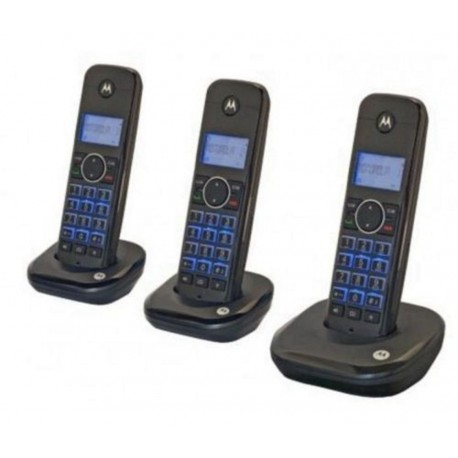 Motorola Teléfono Inalámbrico Pack 3 Unidades (Entrega Inmediata)